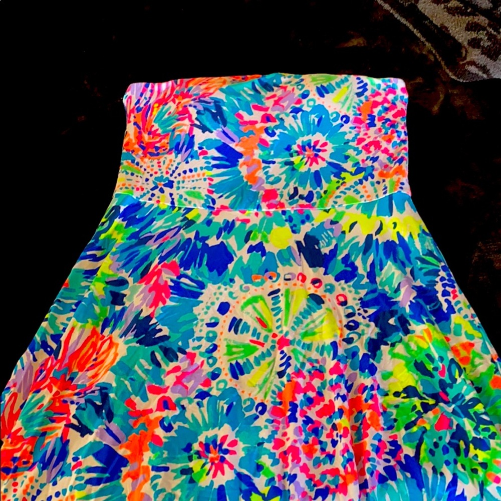 Lilly Pulitzer Strapless Dress